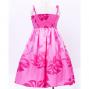 Hula Kids Midi Drape Keiki Dress / Pink / Gp32pi