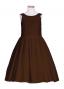 Hula Kids Midi Keiki Dress / Solid Brown / Gp34br