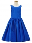 Hula Kids Midi Keiki Dress / Solid Royal Blue / Gp34rb
