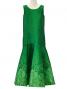 Hula Kids Shantung Dress with Lokelani Print / Luxury Collection / Green / Jp36gr