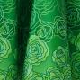 Hula Kids Shantung Dress with Lokelani Print / Luxury Collection / Green / Jp36gr