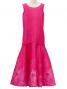 Hula Kids Shantung Dress with Lokelani Print / Luxury Collection / Pink / Jp36pi