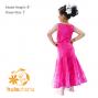 Hula Kids Shantung Dress with Lokelani Print / Luxury Collection / Pink / Jp36pi