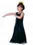 Hula Kids Dress with Velvet / Green / Gp3g