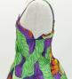 Hula Kids Shantung Dress with Strelitzia Print / Luxury Collection / Purple / Jp47pu