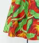 Hula Kids Shantung Dress with Strelitzia Print / Luxury Collection / Red / Jp47rd