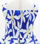 Hula Kids Shantung Dress with Tiare Print / Luxury Collection / Blue / Jp48bl