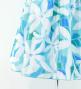 Hula Kids Shantung Dress with Tiare Print / Luxury Collection / Light Blue / Jp48lbl