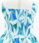 Hula Kids Shantung Dress with Tiare Print / Luxury Collection / Light Blue / Jp48lbl