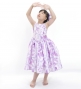 Hula Kids Shantung Dress with Tiare Print / Luxury Collection / Lavender / Jp48pu
