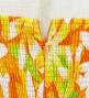 Hula Kids Shantung Dress with Tiare Print / Luxury Collection / Orange / Jp48or