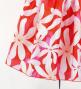 Hula Kids Shantung Dress with Tiare Print / Luxury Collection / Red / Jp48rd
