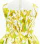 Hula Kids Shantung Dress with Tiare Print / Luxury Collection / Yellow / Jp48ye