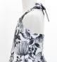 Hula Kids Shantung Dress with Lehua Print / Luxury Collection / Black / Jp49bk