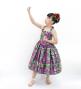Hula Kids Shantung Dress with Lehua Print / Luxury Collection / Purple / Jp49pu