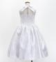 Hula Kids Shantung Dress with Lehua Print / Luxury Collection / White / Jp49wh