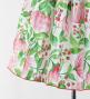 Hula Kids Shantung Dress with Lehua Print / Luxury Collection / White Red / Jp49whrd