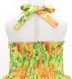 Hula Kids Shantung Dress with Lehua Print / Luxury Collection / Yellow / Jp49ye