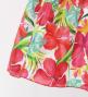 Hula Kids Shantung Dress with Hibiscus Print / Luxury Collection / White / Jp50wh
