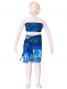 Hula Tahitian Set up Kids / Blue / Gp5bl