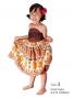 Hula Kids Midi Dress with Kahiko Print / Brown / Gp6br