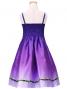 Hula Kids Satin Dress with Hibiscus / Luxury Collection / Purple / Jp8p