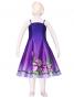 Hula Kids Satin Dress with Hibiscus / Luxury Collection / Purple / Jp8p