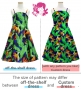 Kids Custom American Armhole long dress / JCp12-pattern
