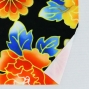Japan Fabric / Chrysanthemum, Peony & Pine / JWA-001-BK