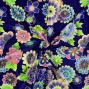 Japan Fabric / Chrysanthemum, Peony & Pine / JWA-001-PU